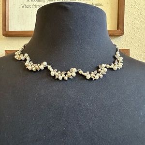 Vintage Firefly Pearl Necklace